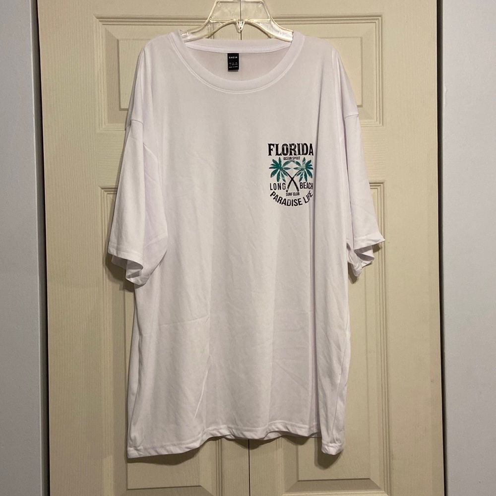 Florida Oversized White Tee